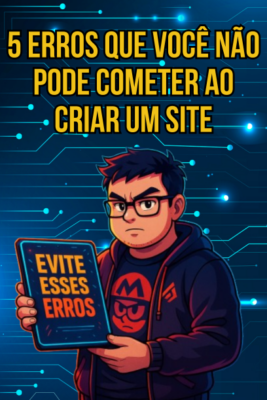 5 erros que você não pode cometer ao criar um site em 2025 - Agência Kaioken